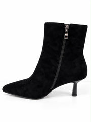Redz F763 Ankle Boot-BLACK SUEDE