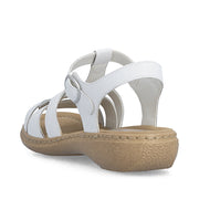 Rieker 61853-80 Ladies Sandals-White