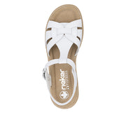 Rieker 61853-80 Ladies Sandals-White