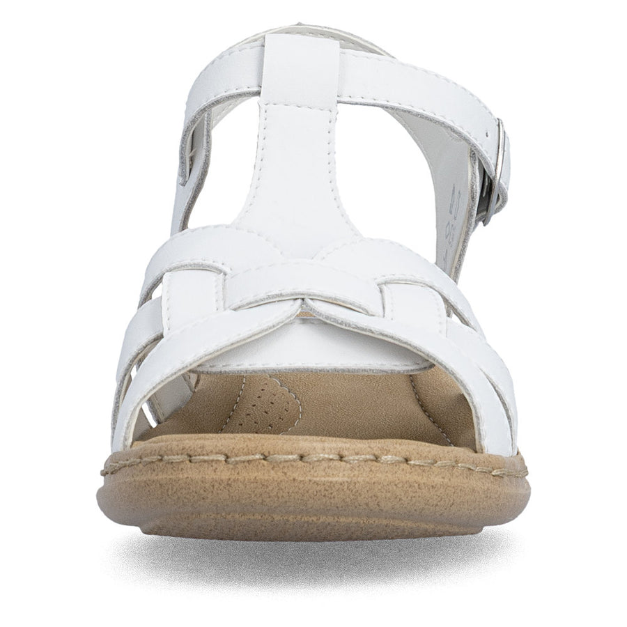 Rieker 61853-80 Ladies Sandals-White