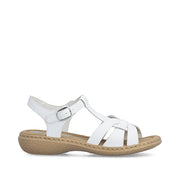 Rieker 61853-80 Ladies Sandals-White