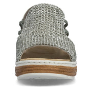 Rieker 62741-52 Ladies Sandals-Sage