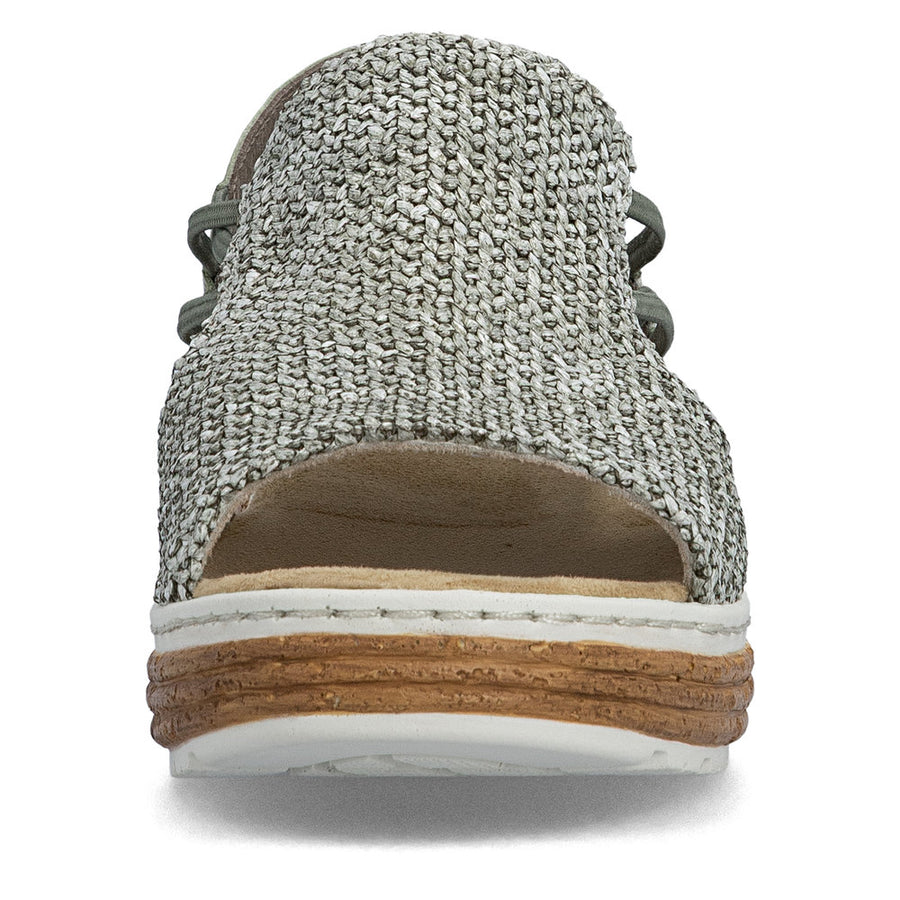 Rieker 62741-52 Ladies Sandals-Sage