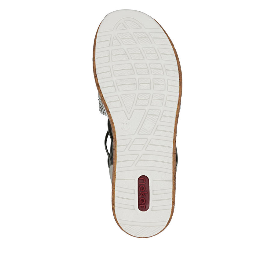 Rieker 62741-52 Ladies Sandals-Sage