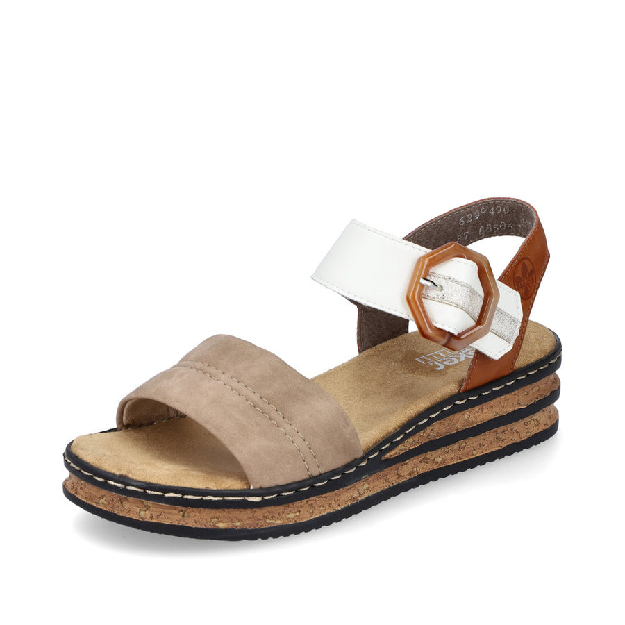 Rieker 62964 Sandals-Beige