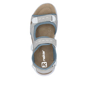 Rieker 64074-40 Ladies' Sandals-Grey Multi