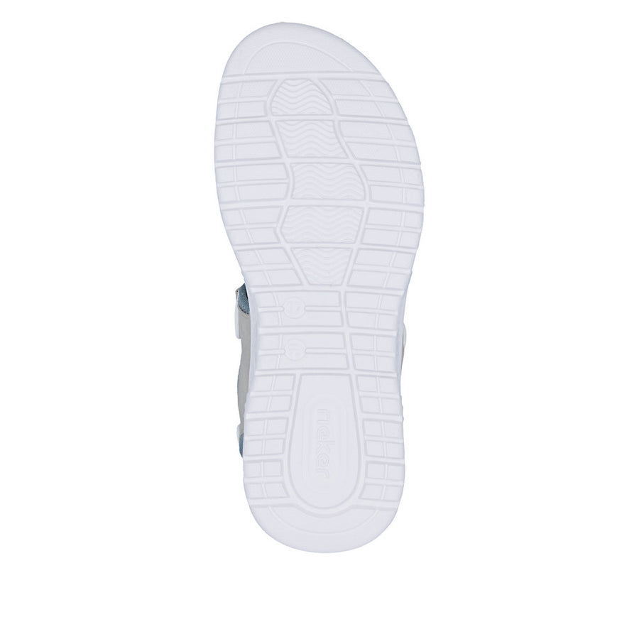 Rieker 64074-40 Ladies' Sandals-Grey Multi