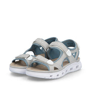 Rieker 64074-40 Ladies' Sandals-Grey Multi