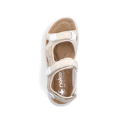 Rieker 64074 Sandals-Cream