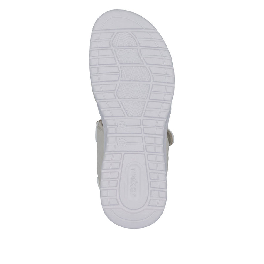 Rieker 64074-60 Ladies' Sandals-Cream