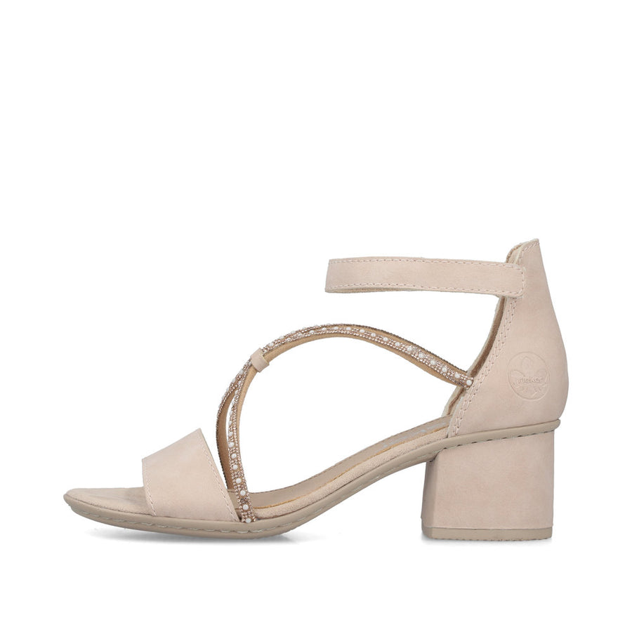 Rieker 64654 Sandals-Rose