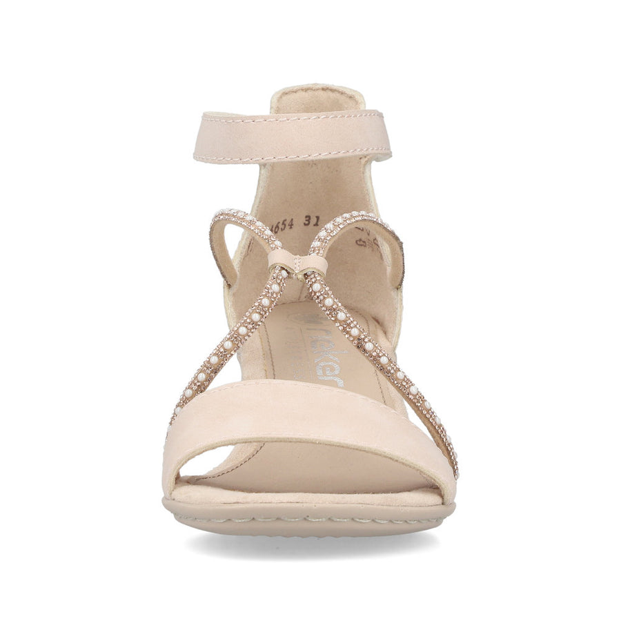 Rieker 64654 Sandals-Rose