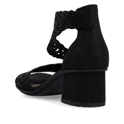Rieker 64657-00 Sandals-Black