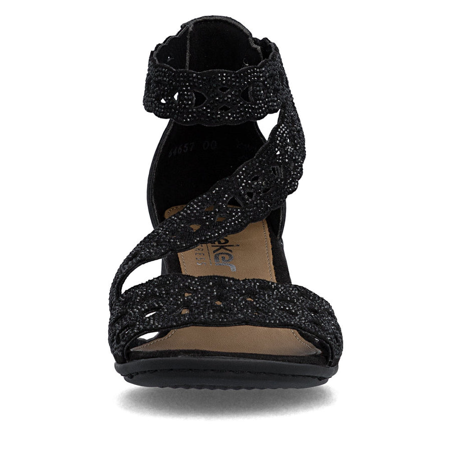 Rieker 64657-00 Sandals-Black