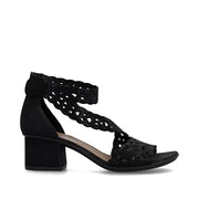 Rieker 64657-00 Sandals-Black