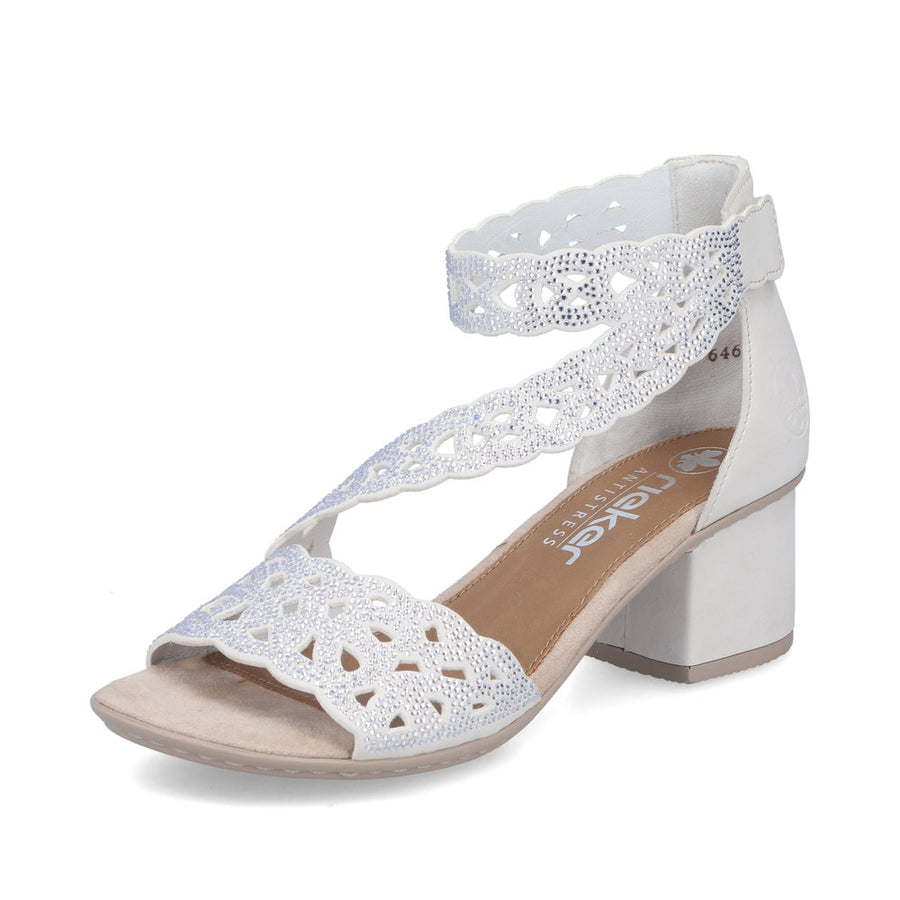 Rieker 64657-80 Sandals-Off White