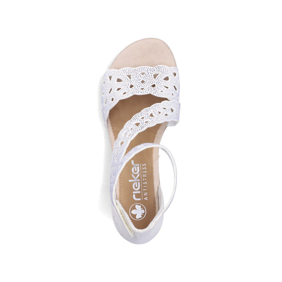 Rieker 64657-80 Sandals-Off White