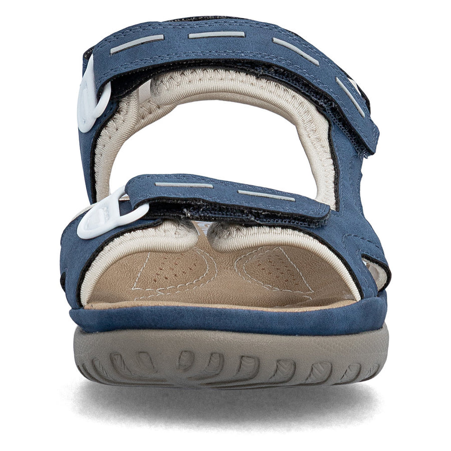 Rieker 64856-14 Ladies' Sandals-Navy