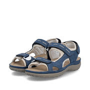 Rieker 64856-14 Ladies' Sandals-Navy