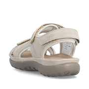 Rieker 64856-62 Ladies' Sandals-Beige