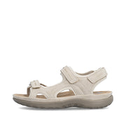 Rieker 64856-62 Ladies' Sandals-Beige