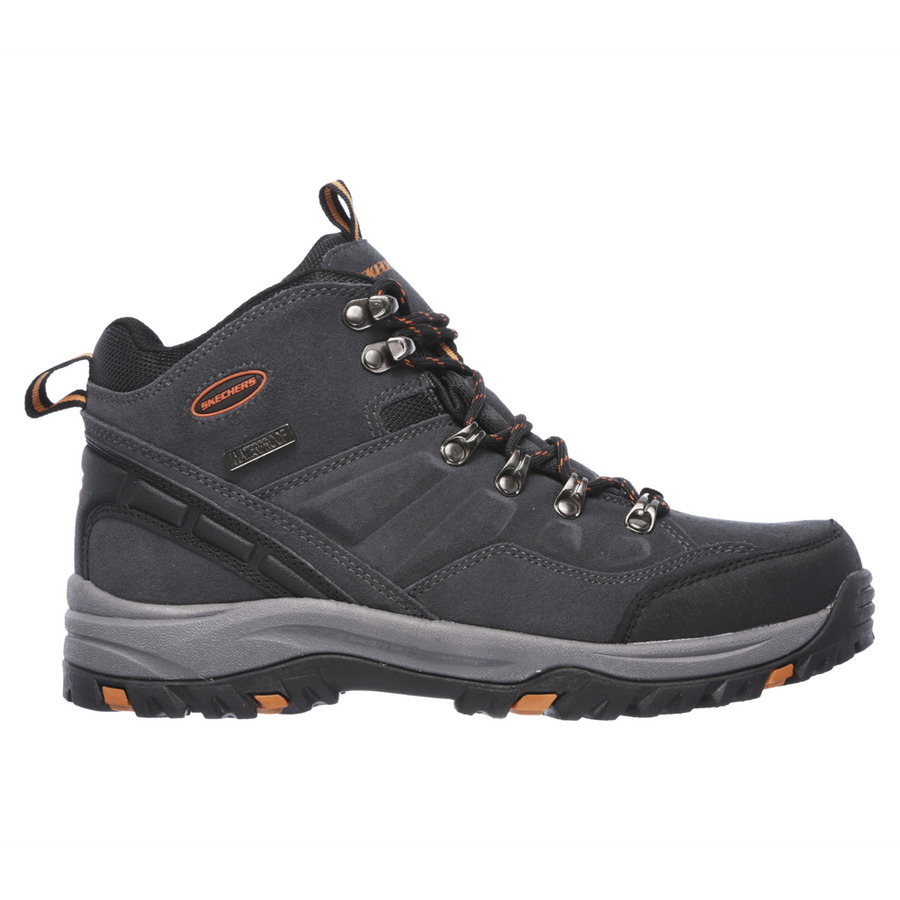 Skechers 64869 Mens Boots-Grey