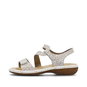 Rieker 659C7 Sandals-White