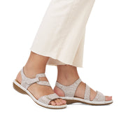 Rieker 659C7 Sandals-White