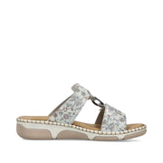Rieker 66292-90 Ladies' Sandals-Grey Multi