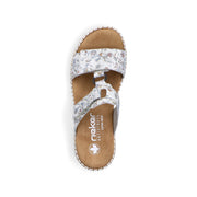 Rieker 66292-90 Ladies' Sandals-Grey Multi