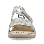 Rieker 66292-90 Ladies' Sandals-Grey Multi