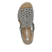 Rieker 67465-52 Ladies Sandal-Sage