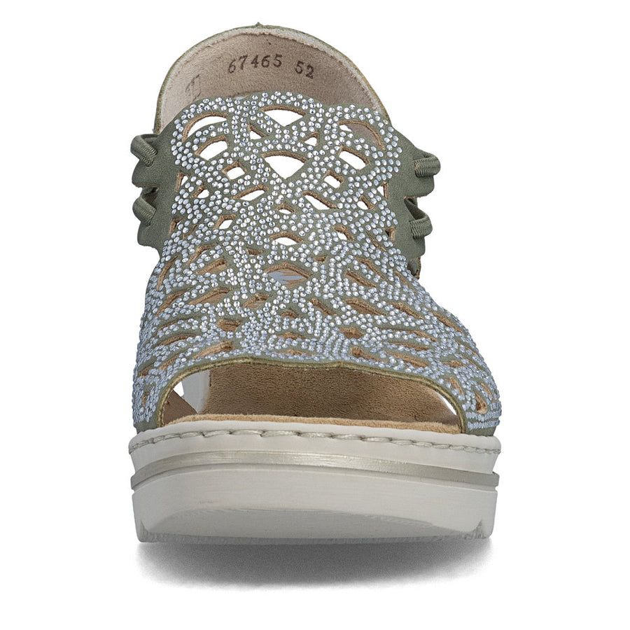 Rieker 67465-52 Ladies Sandal-Sage