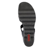 Rieker 67498 Sandals-Black