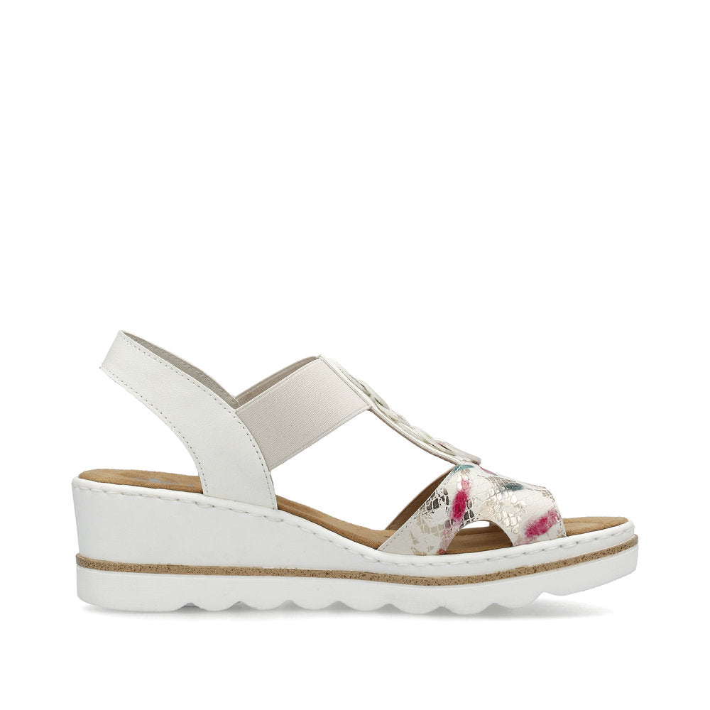 Rieker 67498 Sandals-Off White