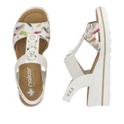 Rieker 67498 Sandals-Off White