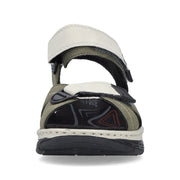 Rieker 67651-54 Ladies Sandals-Grey Multi