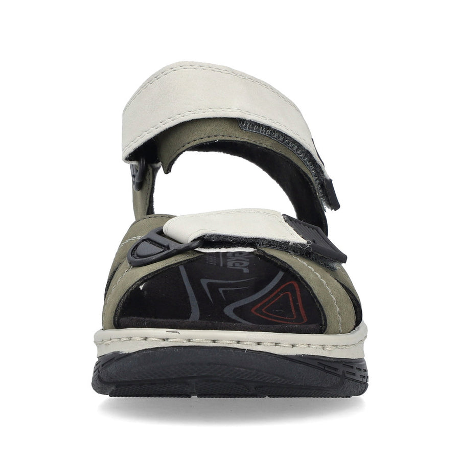 Rieker 67651-54 Ladies Sandals-Grey Multi