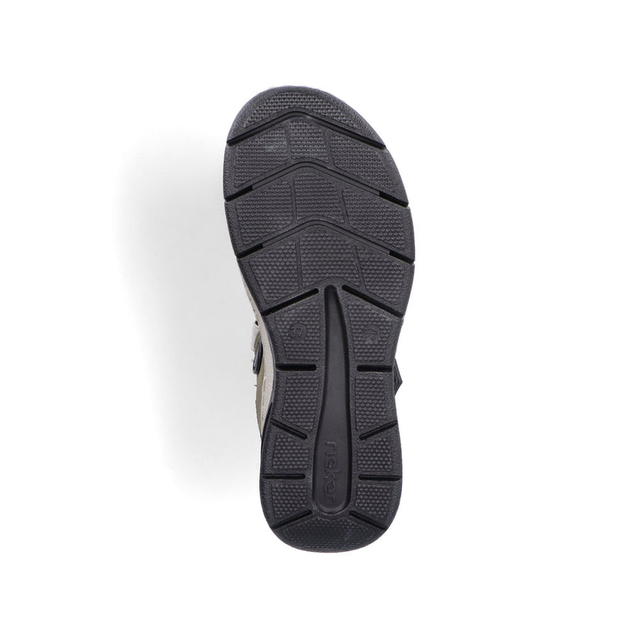 Rieker 67651-54 Ladies Sandals-Grey Multi