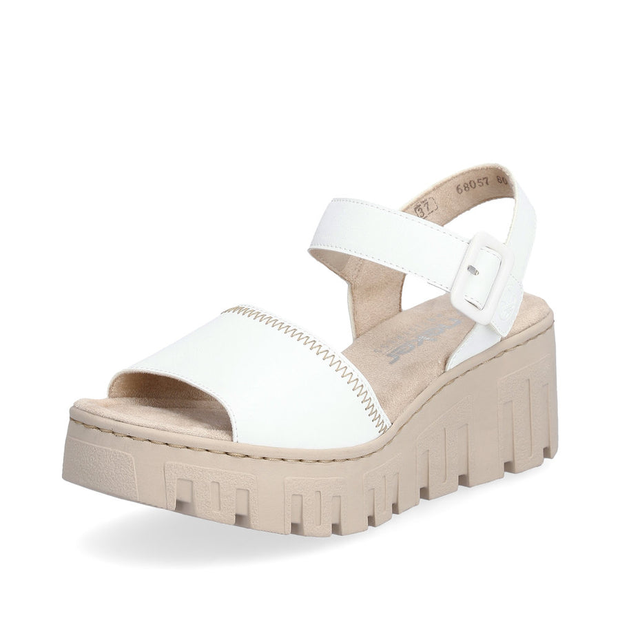 Rieker 68057 Sandals-White