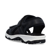 Rieker 68866-00 Sandals-Black