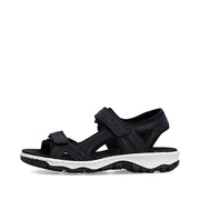 Rieker 68866-00 Sandals-Black