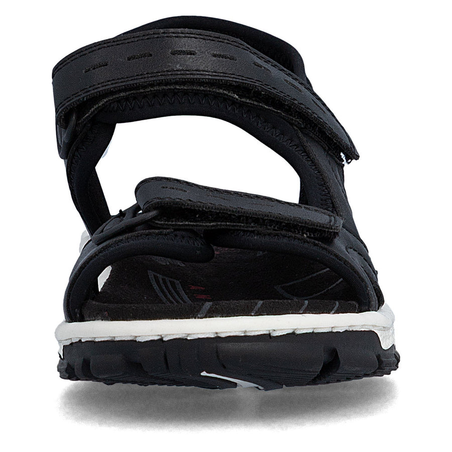 Rieker 68866-00 Sandals-Black