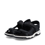 Rieker 68866-00 Sandals-Black