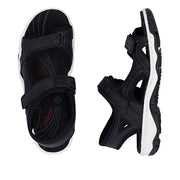 Rieker 68866-00 Sandals-Black
