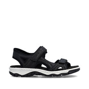 Rieker 68866-00 Sandals-Black
