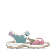 Rieker 68866 Sandals-Pink Multi