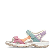 Rieker 68866 Sandals-Pink Multi