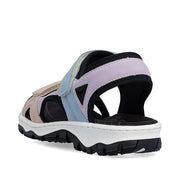 Rieker 68866-93 Sandals-Purple Multi