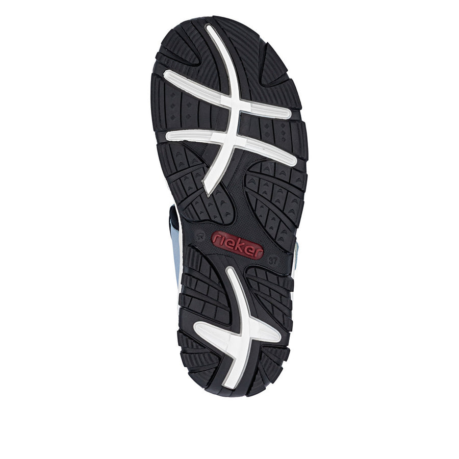 Rieker 68866-93 Sandals-Purple Multi